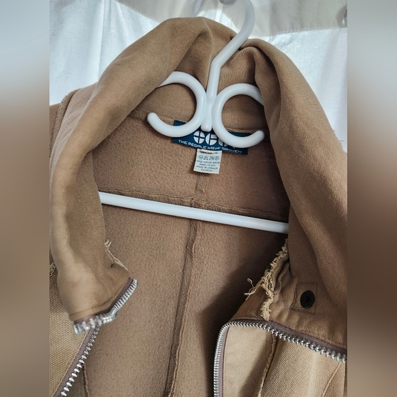 Vintage, Distressed, Tan Colored, The People Have Spoken Coat. Final Price! - Picture 11 of 15